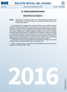 Cuentas anuales 2016