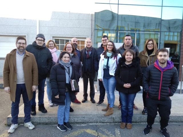 Visita de alumnos del curso de Organización y gestión de almacenes