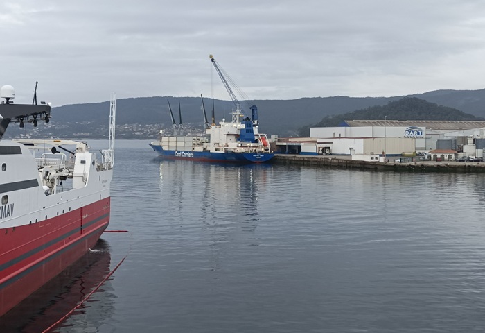 El Puerto de Marín crece un 5% en el movimiento de mercancías hasta septiembre